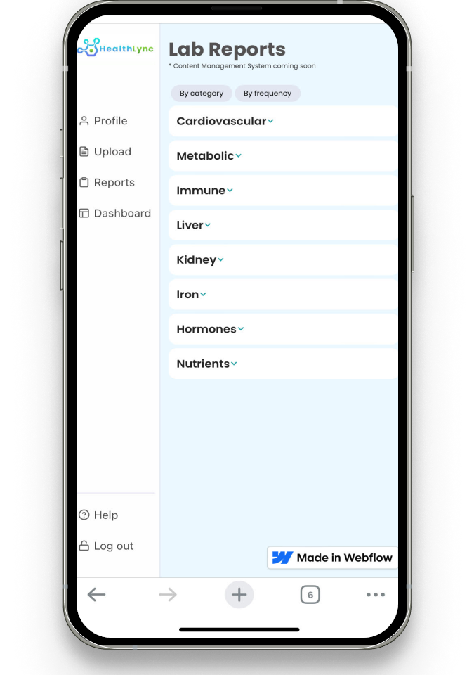 Mobile app demonstration